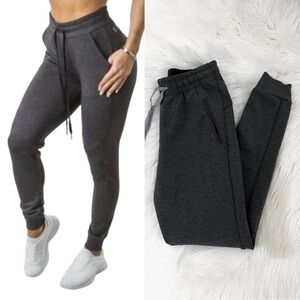 Buffbunny Jasmine Joggers Leggings Gray Stretch Womens Size XS